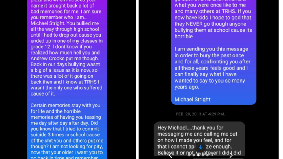 facebook messenger screenshots