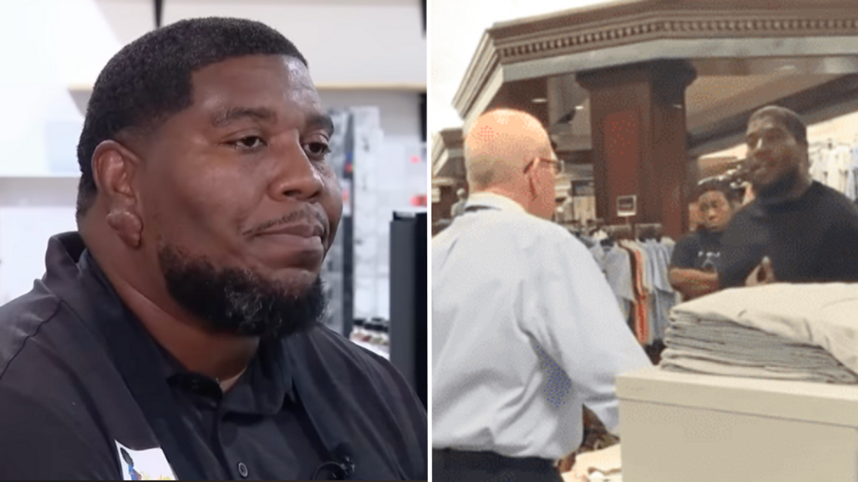 Racist Clerk Makes 10-Year-Old Boy Cry - When His Father Finds Out, He Decides to Confront Him