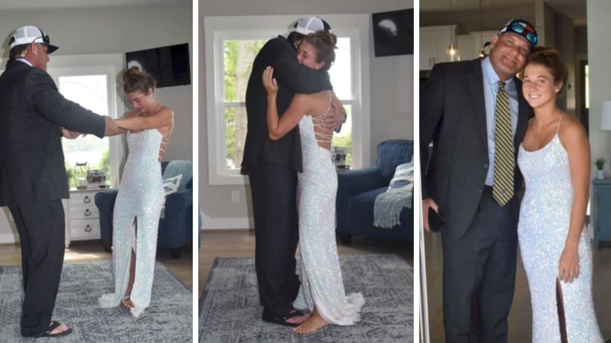 Dad Organizes Surprise Prom For Daughter During Coronavirus Lockdown