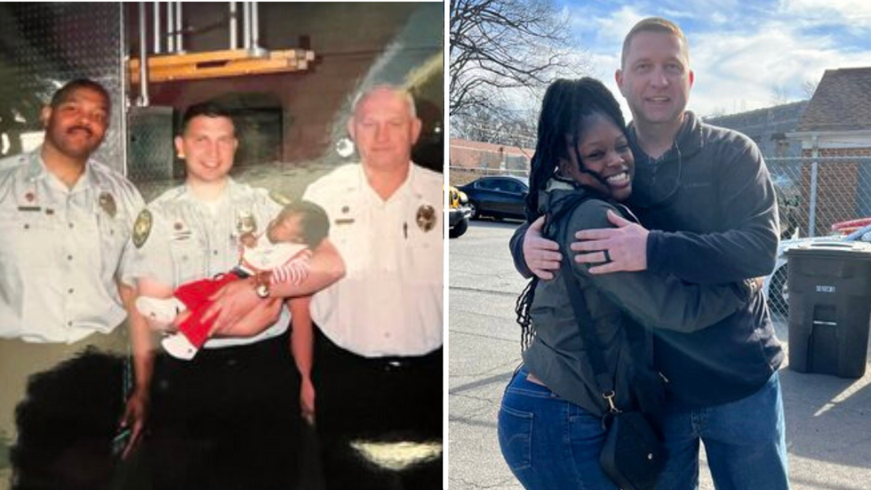 Frantic Grandmom Calls Firefighters to Help Her Pregnant Daughter - 22 Years Later, They Meet the Baby They Delivered