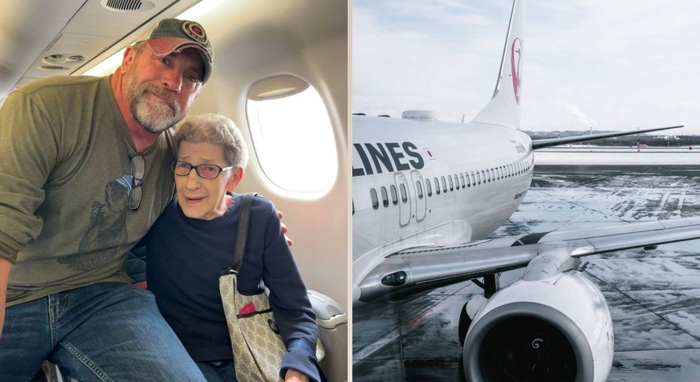 Confused 94-Year-Old Passenger Holds up Flight  Then One Man Stepped In and Gave up His First-Class Seat