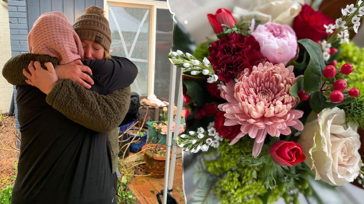 Meet the Kind-Hearted Mother Who Surprised 800 Widows with Valentine's Day Flowers