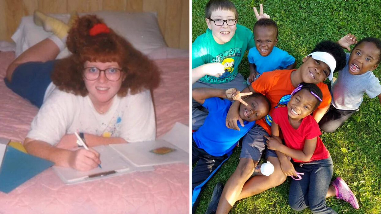 Single Mom & Former Foster Child Adopts 6 Boys - Gives Them the Family She Never Had