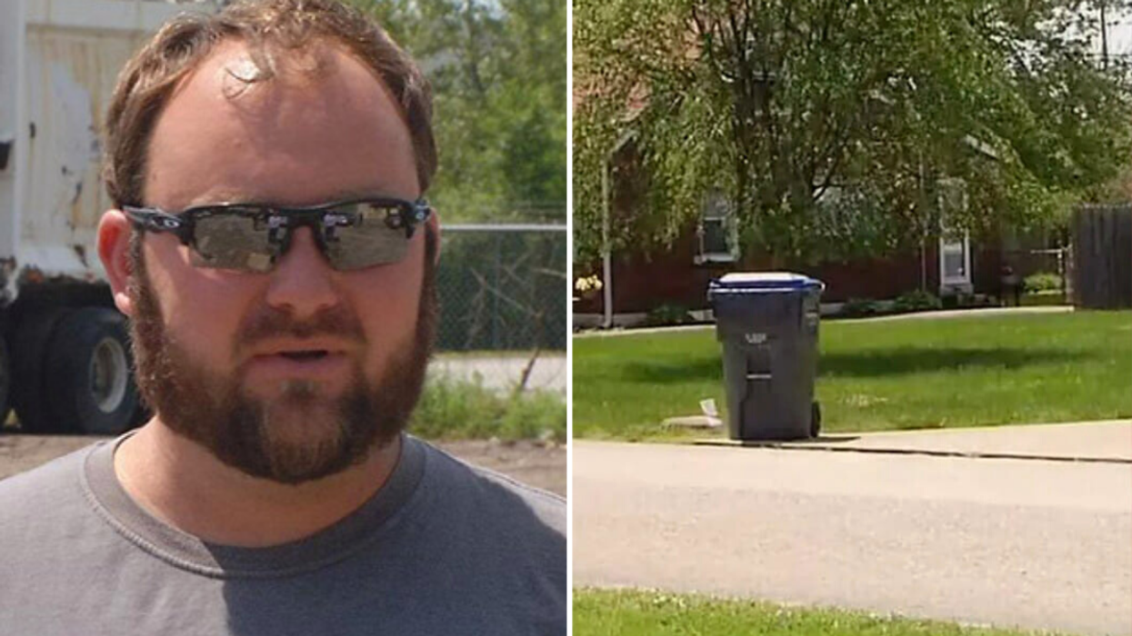 Garbage Man Realizes Something Is Wrong When He Notices 90-Year-Old's Trash Hasn't Been Taken Out