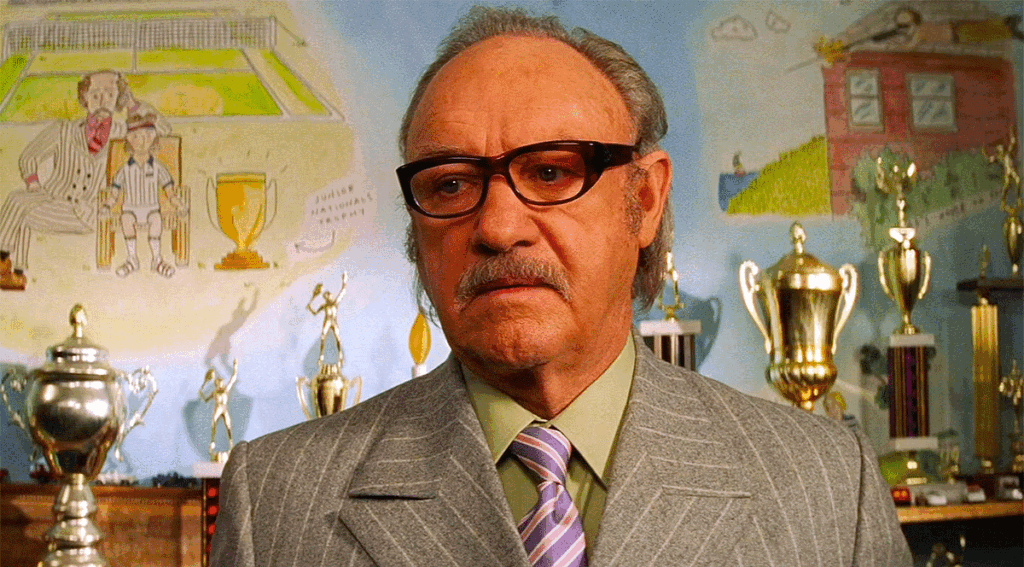 Gene Hackman as Royal Tenenbaum in The Royal Tenenbaums (2001)