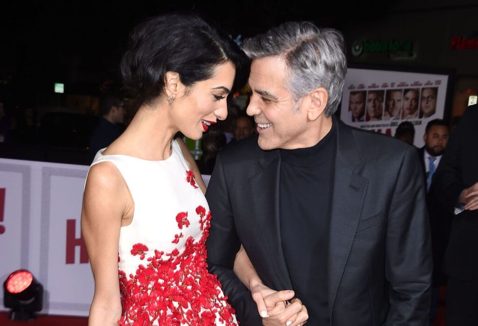 George Clooney and Amal Alamuddin
