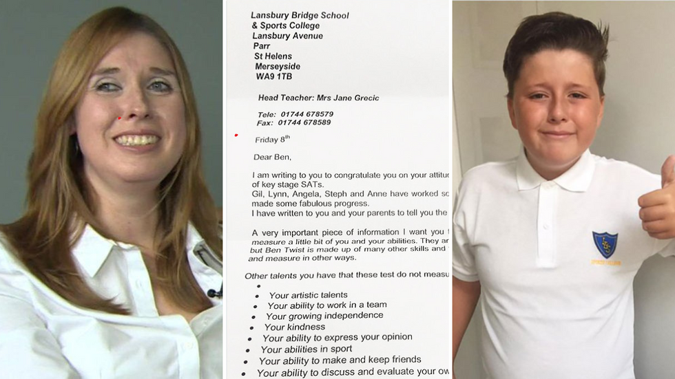 Little Boy With Autism Fails Test - So His Teacher Writes Him a Letter That Broke His Mom