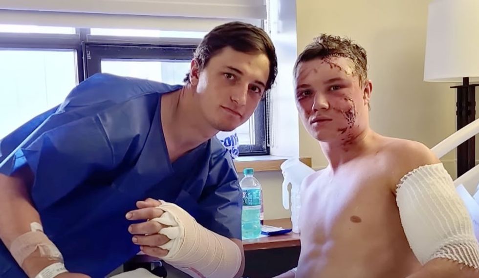 grizzly bear wrestler