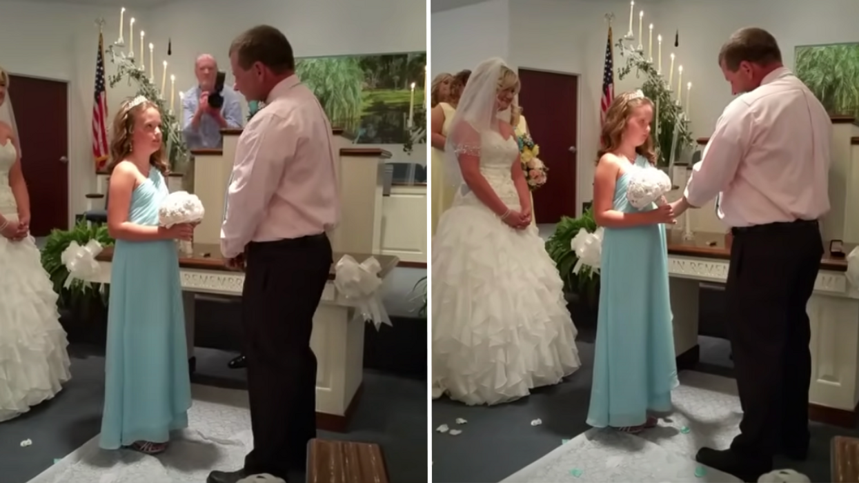 Bride and Groom Stand at the Altar - Then He Asks Her to Step Aside for Someone Else