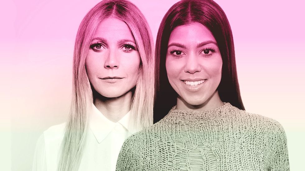 Kourtney Kardashian and Gwyneth Paltrow's 'Bitter Rivalry' Destroyed the Media - in the Best Way