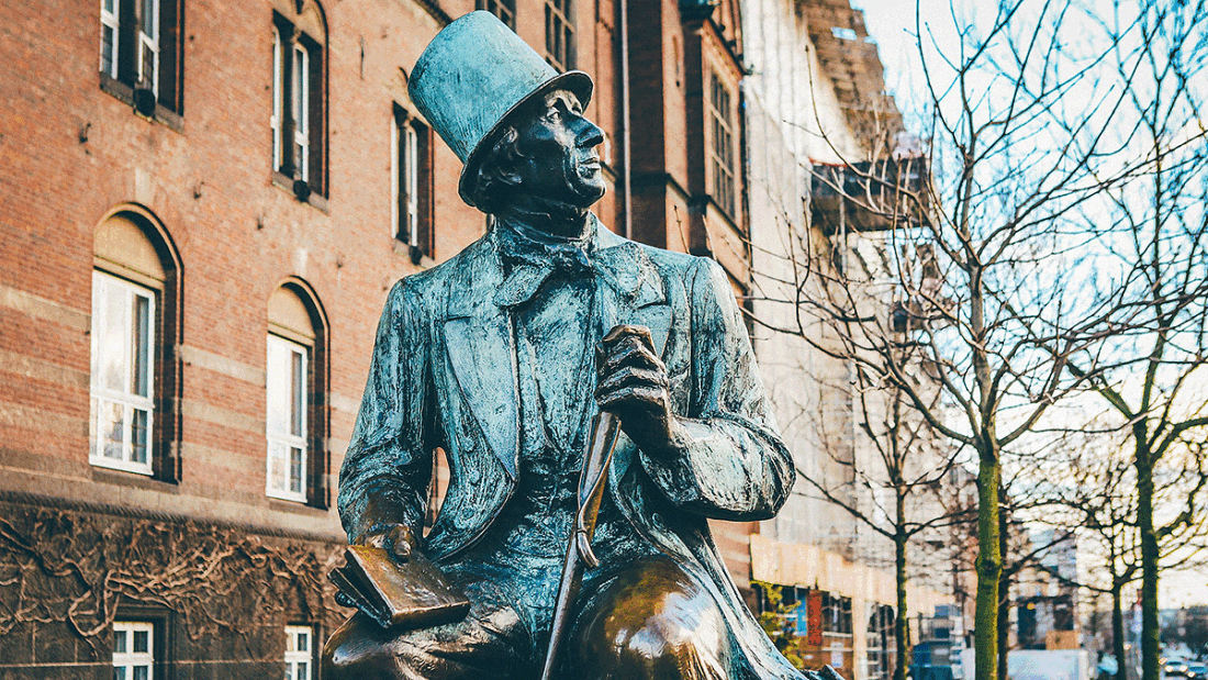 Hans Christian Andersen statue