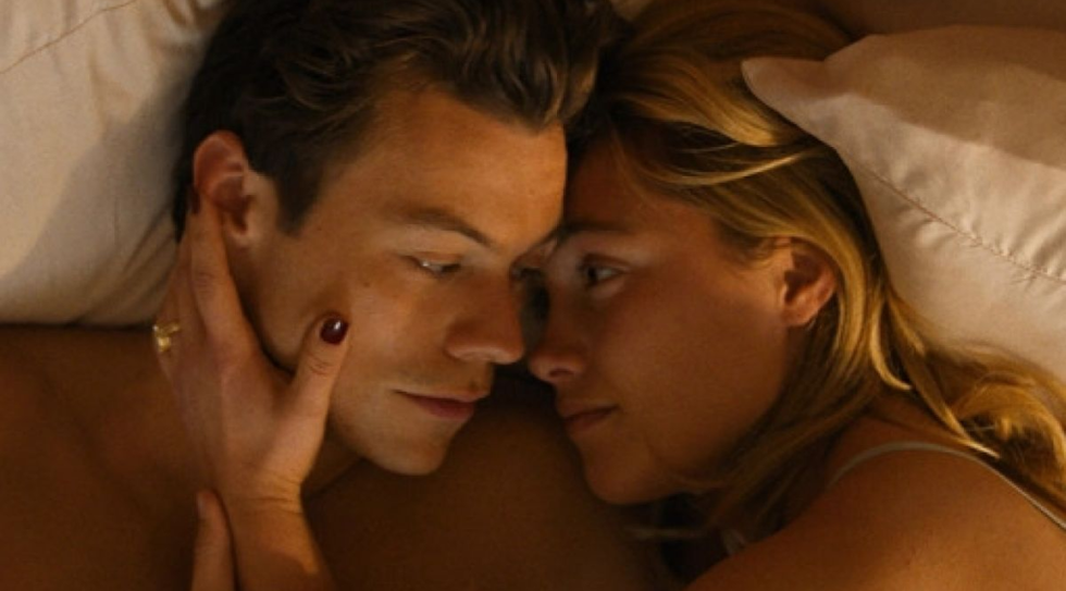 Harry Styles and Florence Pugh in Don't Worry Darling