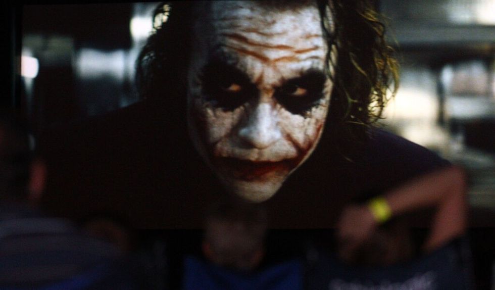 Heath Ledger as The Joker