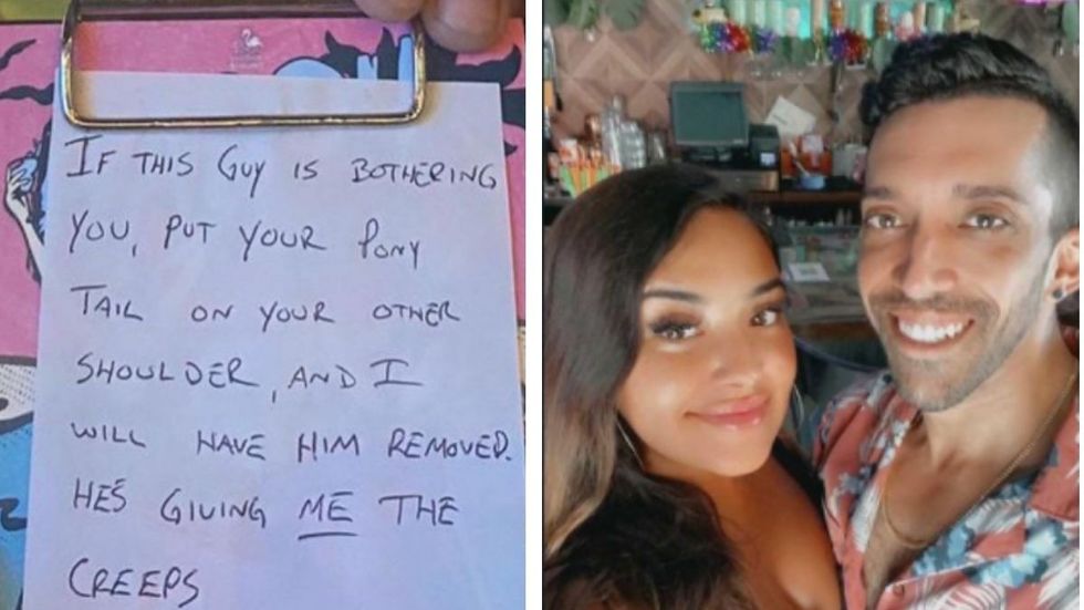 Perceptive Bartender Saves Women From Creep Who Won’t Take No For An Answer