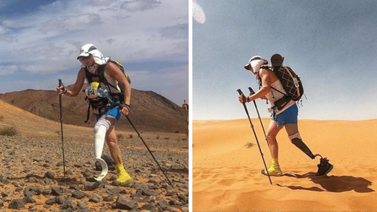 Hero of the Week: 46-Year-Old Female Amputee Runs World’s Toughest Marathon