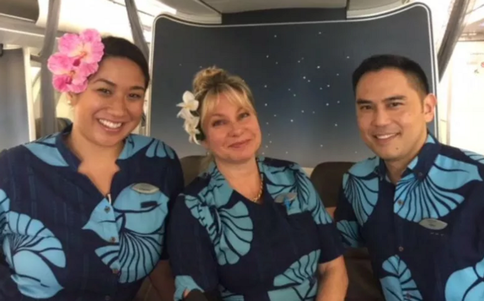 Heroes of the Week: Eagle-Eyed Hawaiian Airlines Flight Attendants Save 3 Girls From Human Trafficking