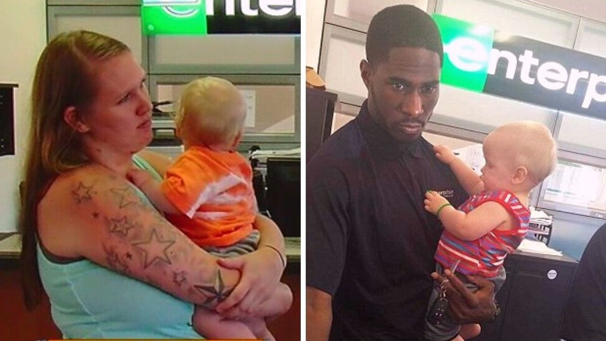 Hit-And-Run Victim Stunned When Enterprise Employee Goes Above and Beyond With Her Children