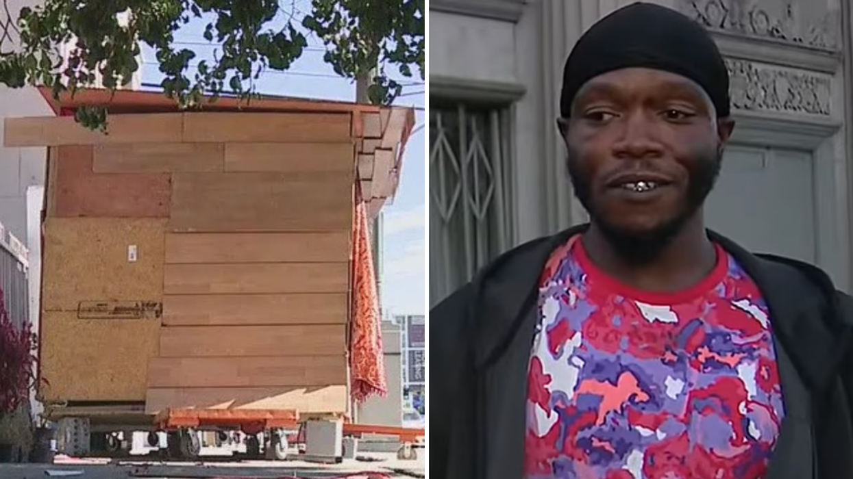 Man Has Been Homeless for Years - So He Builds His Own House by Watching YouTube Videos
