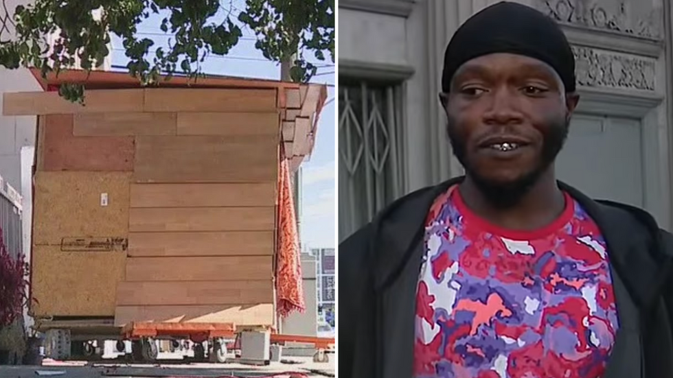 Man Has Been Homeless for Years - So He Builds His Own House by Watching YouTube Videos