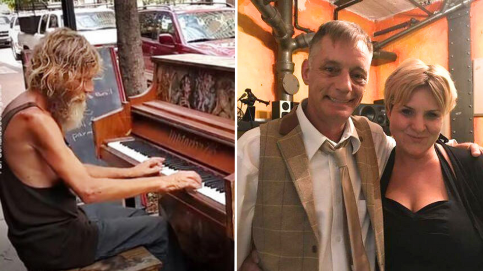 Stranger Records Homeless Man Playing Piano on the Street - No One Could Have Predicted What Happened Next