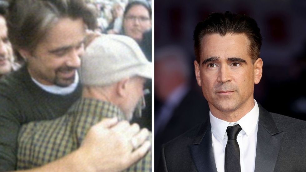 Homeless Man's Unconventional Friendship With Actor Colin Farrell Completely Changes His Life