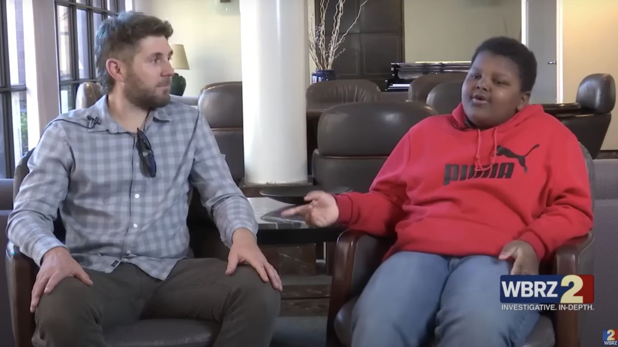 Hunter Matt Busbice sits for an interview with Kelvin Ellis