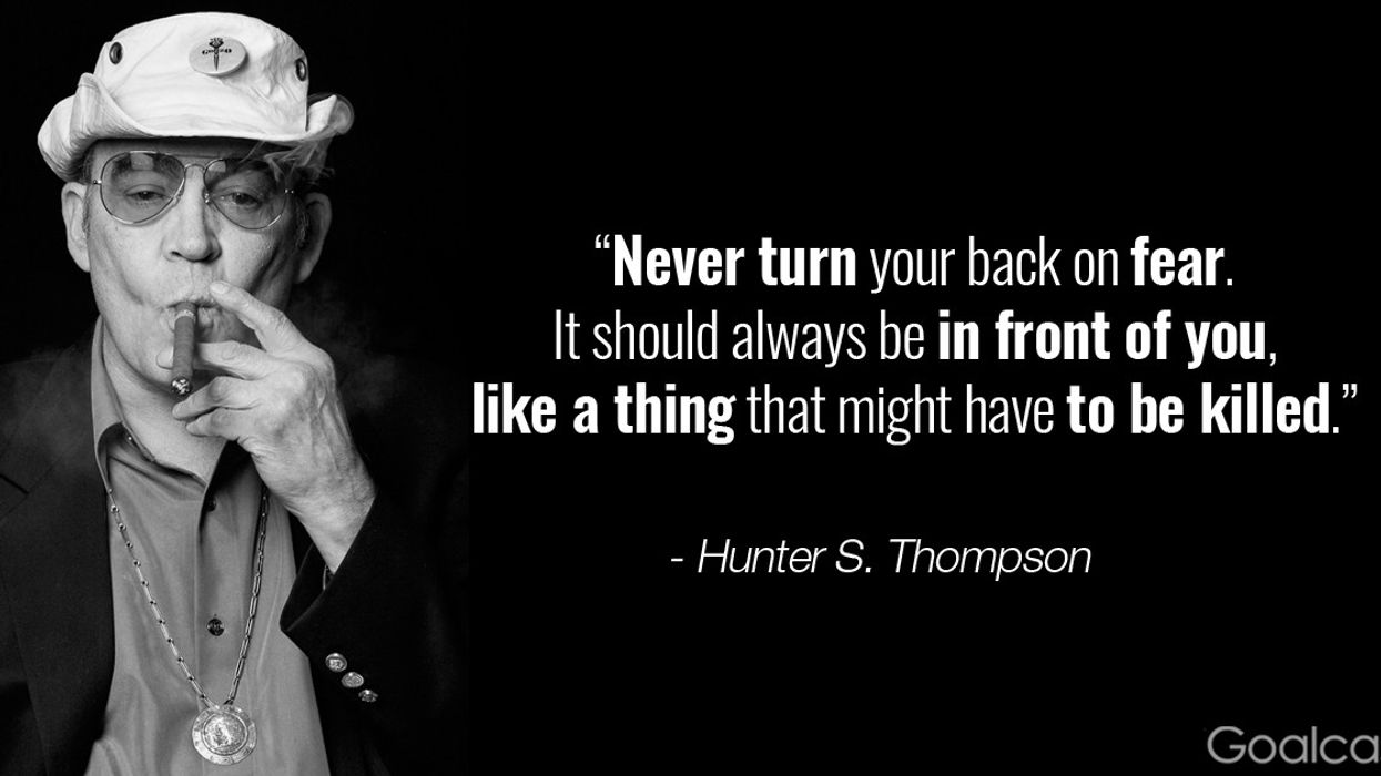 Increase your Appetite for Life with these 18 Hunter S. Thompson Quotes