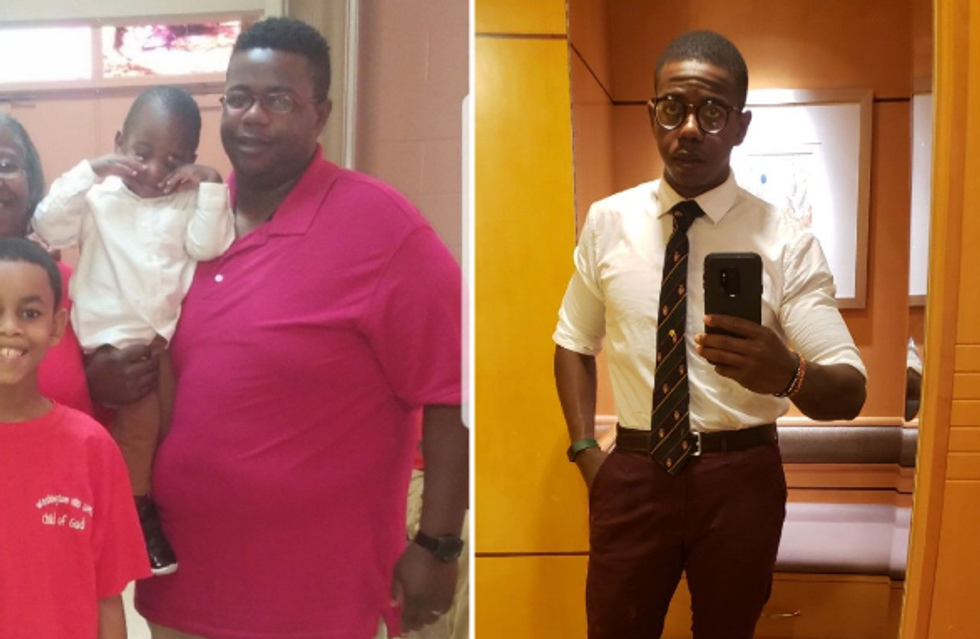 This Man Lost Nearly 150 Pounds Through Discipline and Healthy Addiction