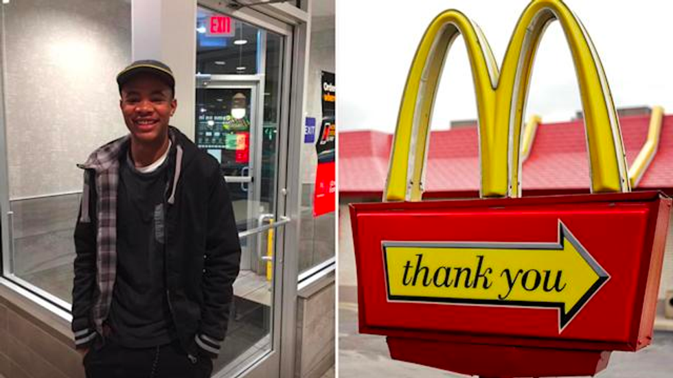 McDonalds Cashier Pays for Customer’s Meal Who Forgot Her Wallet - Little Did He Know She Was Going Hungry