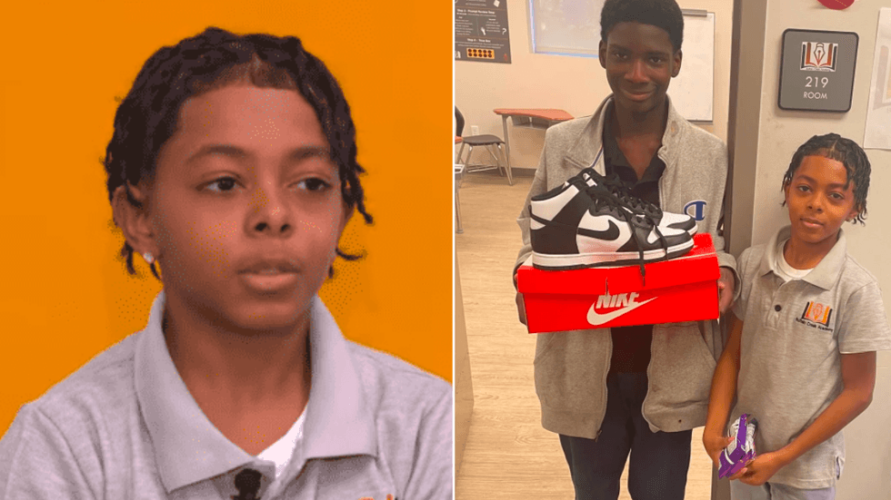 Middle Schooler Uses Allowance to Buy New Shoes for Bullied Classmate