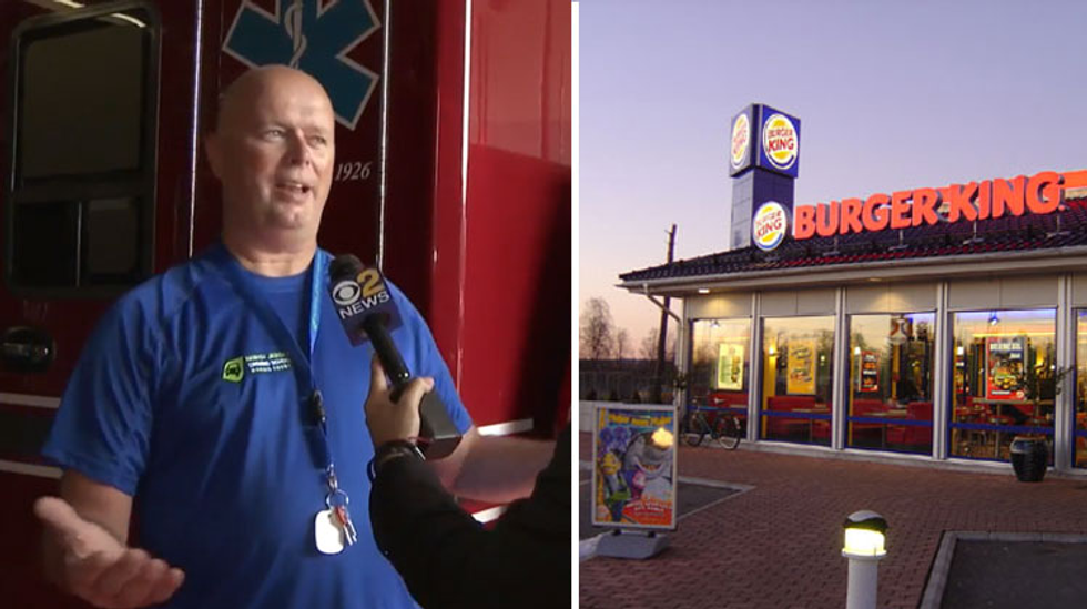 Fireman Delivers Baby in a Burger King Parking Lot — Receives a Shocking Call the Next Day