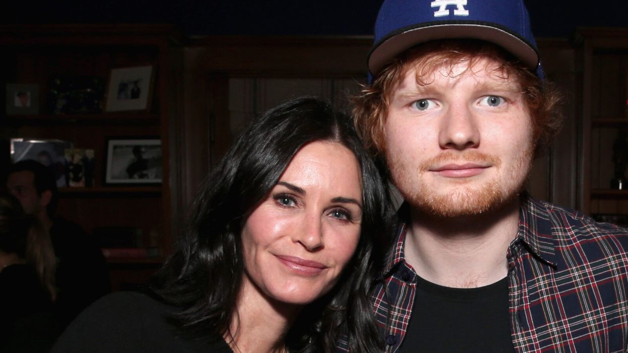 The Heartwarming Truth Behind Ed Sheeran and Courteney Cox’s Unlikely Relationship