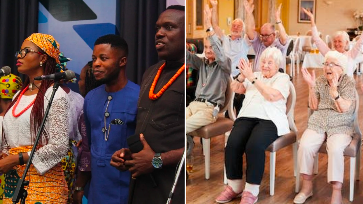 African Refugee Combats Loneliness in Nursing Homes With a Song