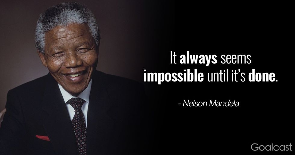 Inspiring Nelson Mandela quotes - Always seems impossible until it's done