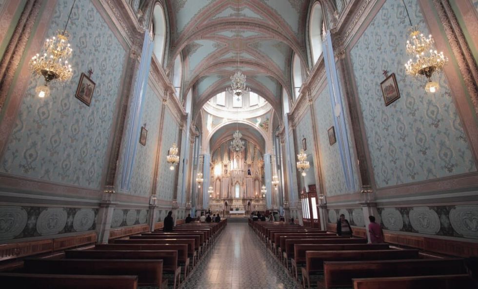 interior of a church