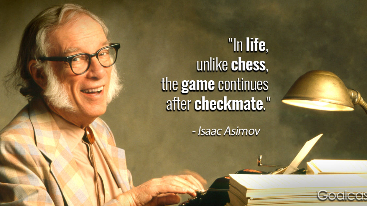 25 Great Isaac Asimov Quotes on the Science of Life