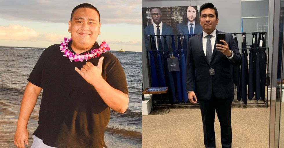 Determined Man Loses Over 100 Pounds by Channeling His Anger as Motivation