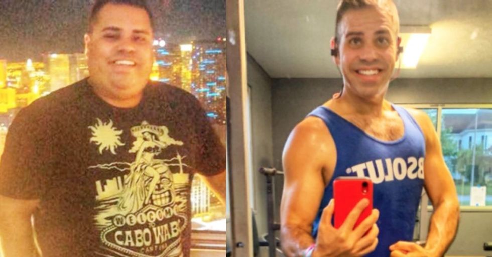 Man Loses Nearly 140 Pounds After A Triple Diagnosis