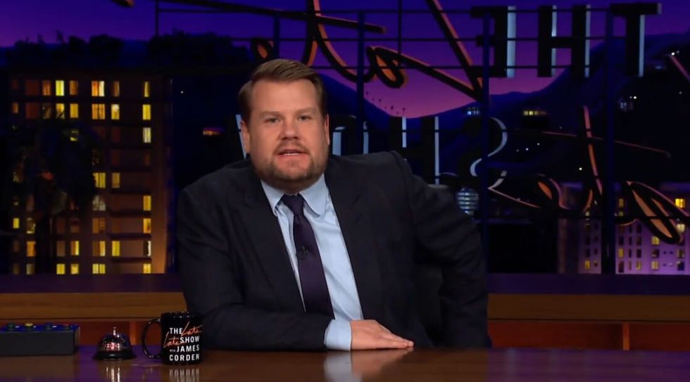 James Corden on the Late Late Show with James Corden