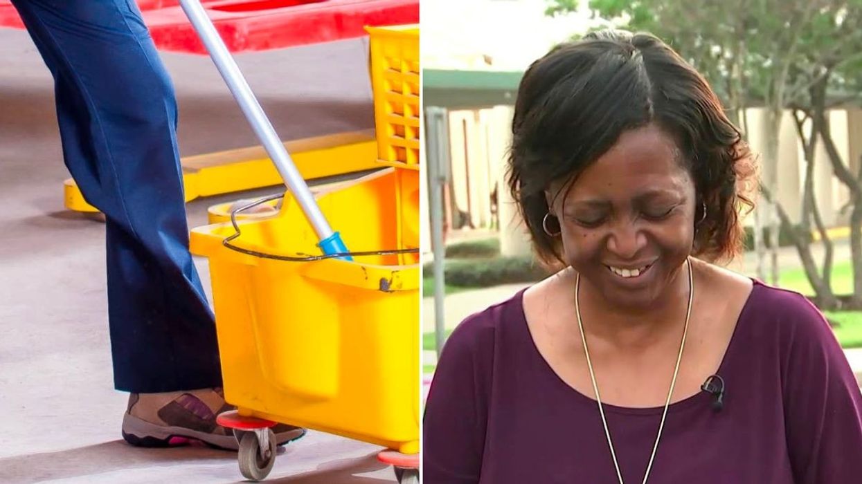 Woman Works Grueling Hours Cleaning Up School as the Janitor - Now She’s One of the School’s Most Beloved Teachers