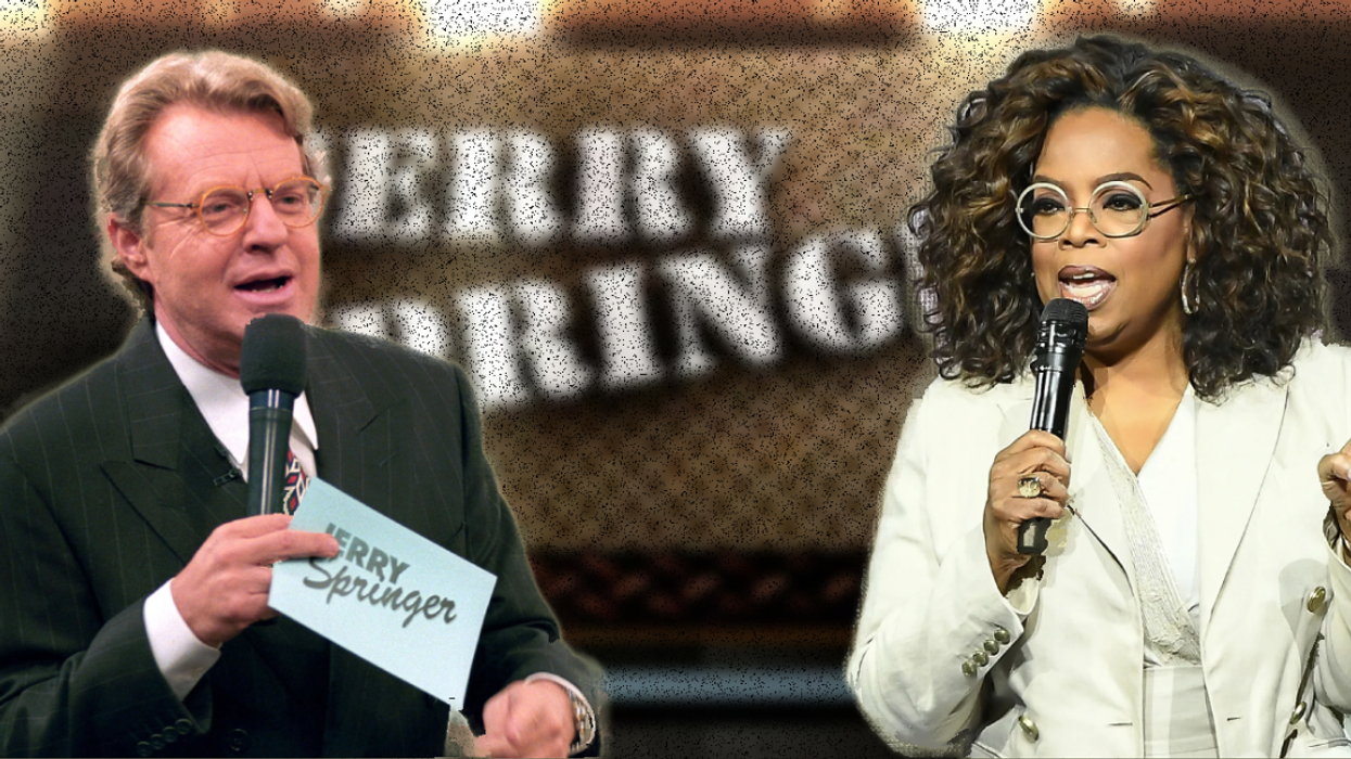How Jerry Springer Nearly Forced Oprah to QuitAnd Why He Thought He Was Going to Hell Because of It
