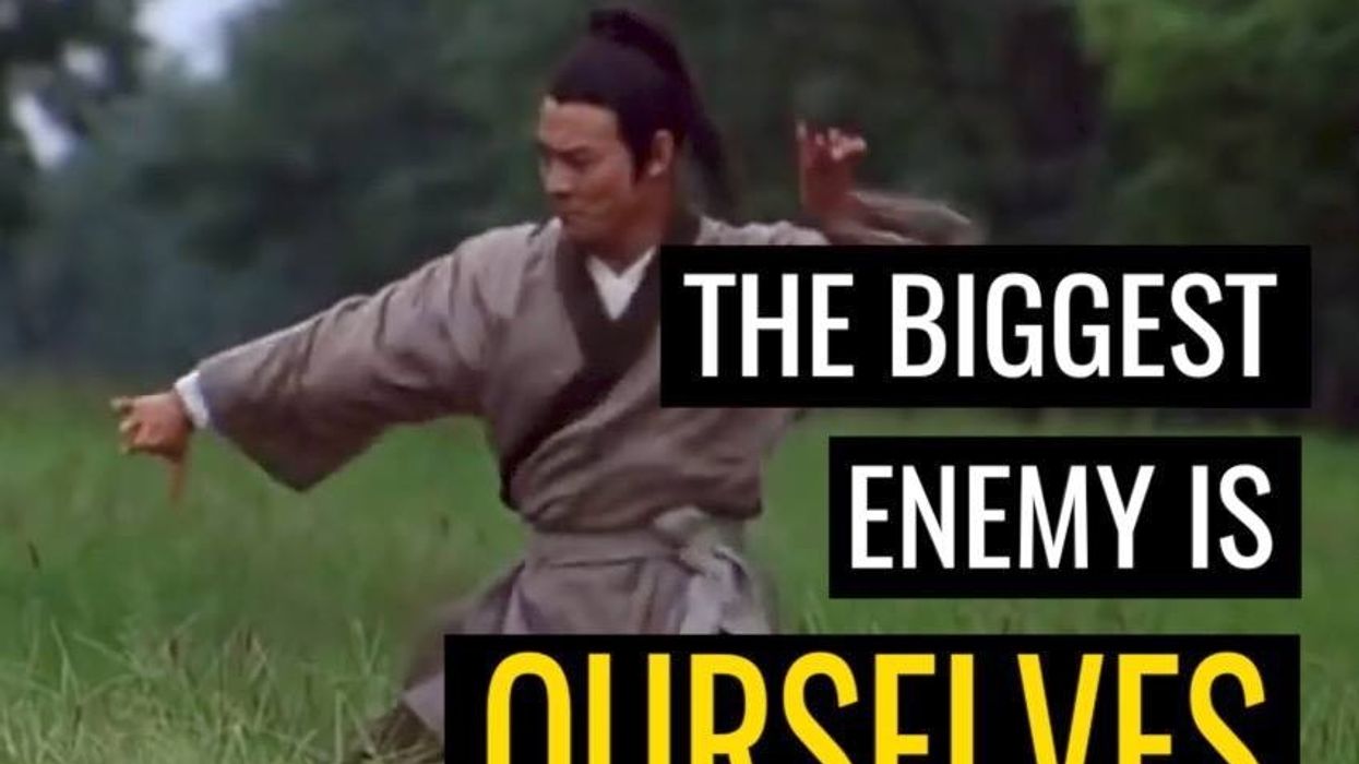 Jet Li: Stay Balanced, and Do Your Best