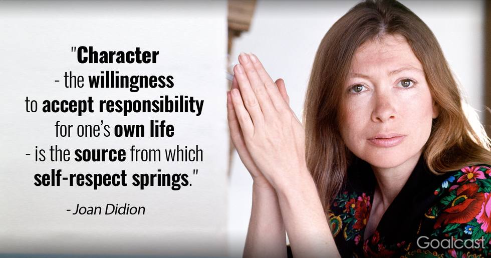 22 Incredible Joan Didion Quotes on Self-Respect and Loss