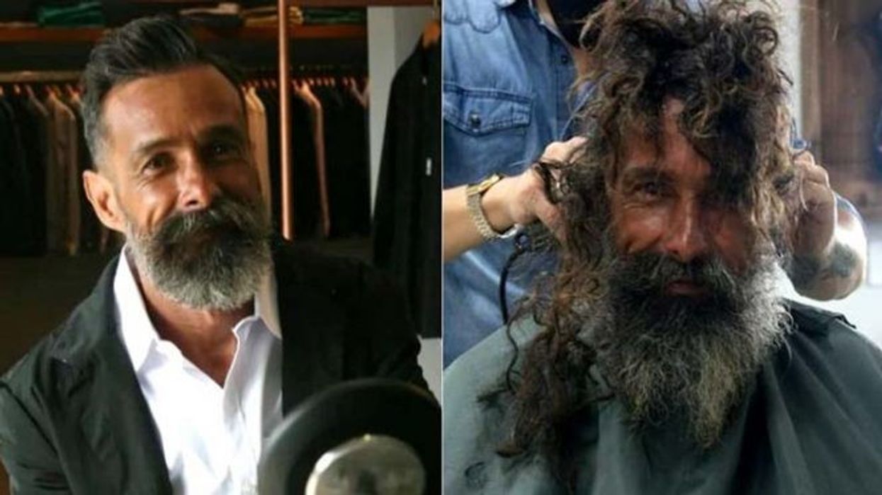 Homeless Man Reunited With Long-Lost Family After Shocking Makeover Goes Viral