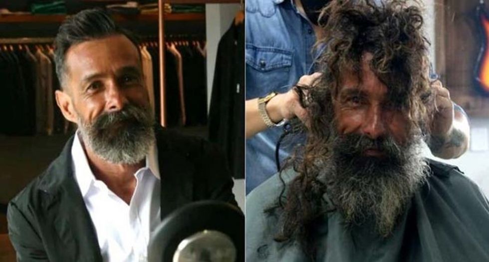 Homeless Man Reunited With Long-Lost Family After Shocking Makeover Goes Viral