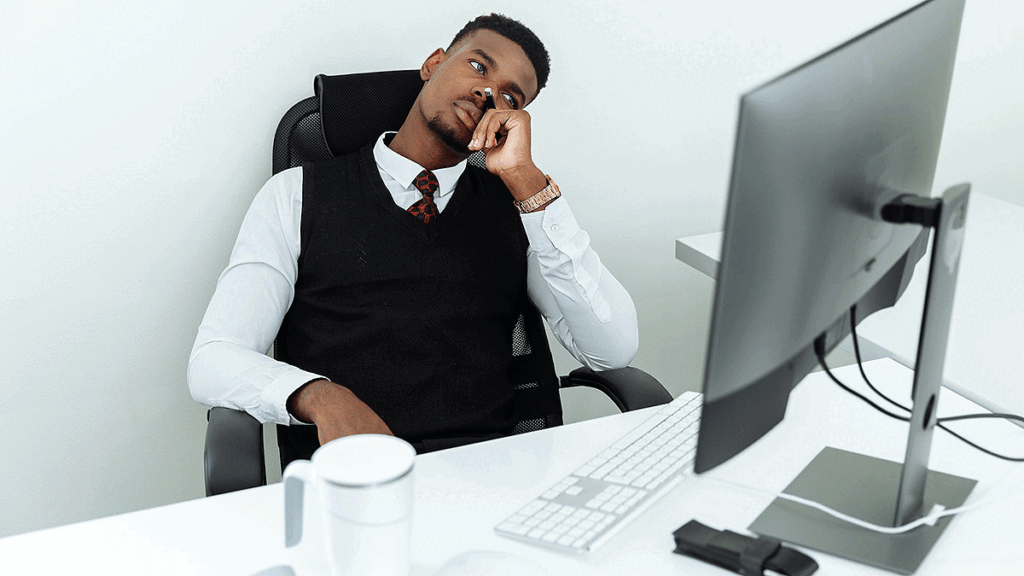 Job stress Photo by Thirdman from Pexels