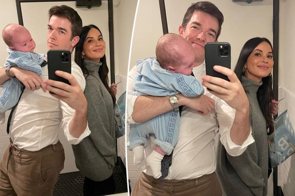 John Mulaney, Olivia Munn and their baby
