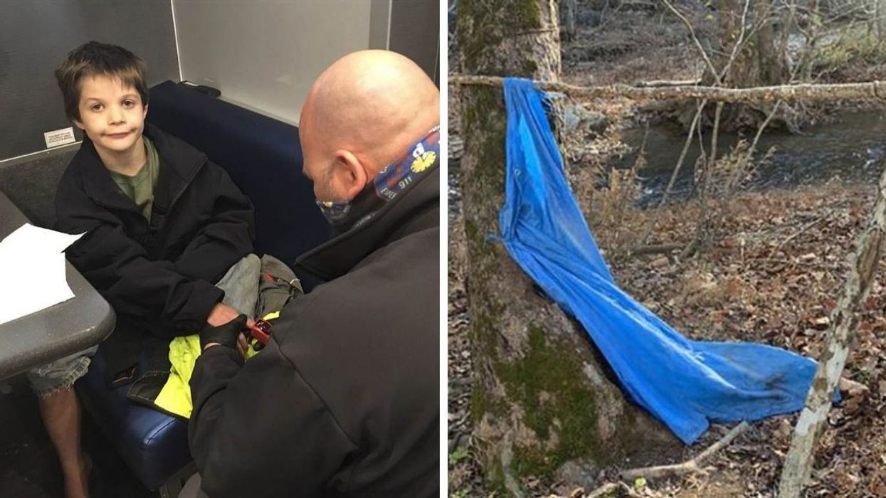 9-Year-Old Boy Survives Alone In The Woods After Being Lost For 3 Days