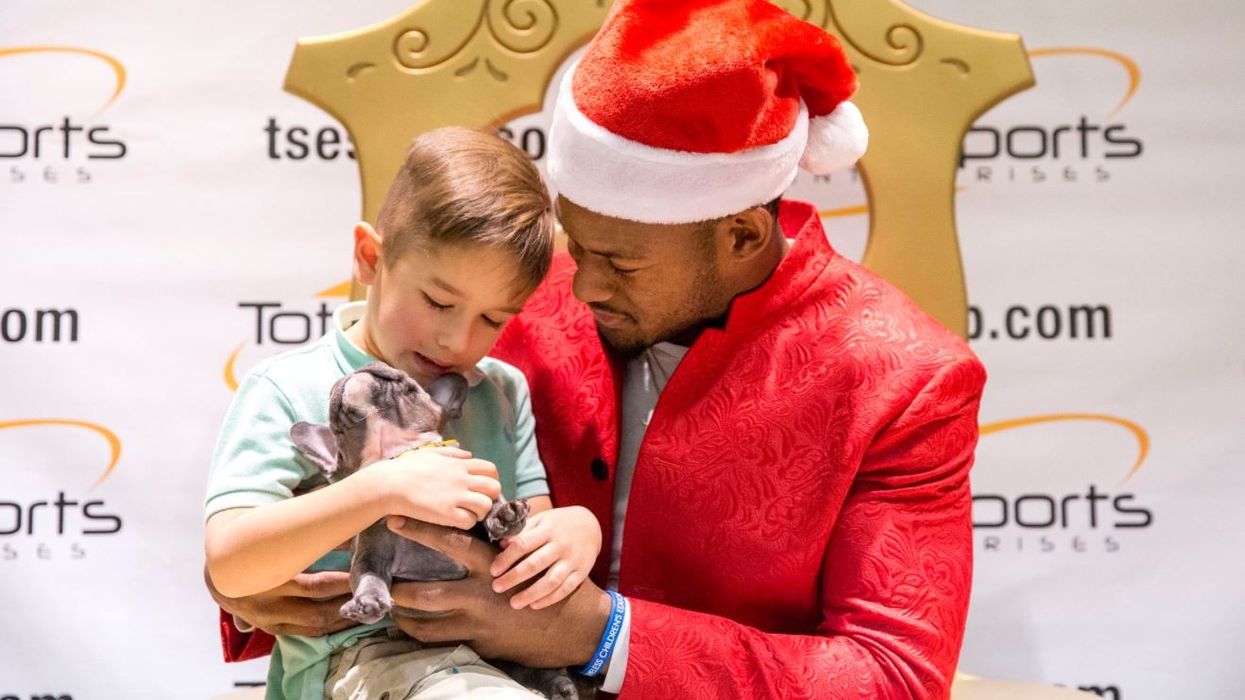 Youngest NFL Player JuJu Smith Becomes Santa For Hundreds of Pittsburgh Kids