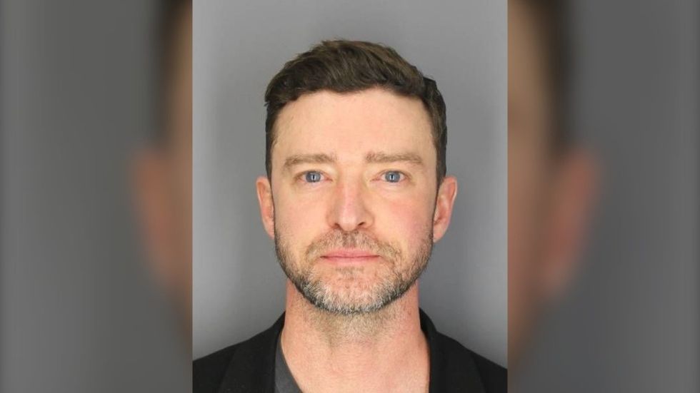Justin Timberlake mugshot after arrest is Sag Harbor